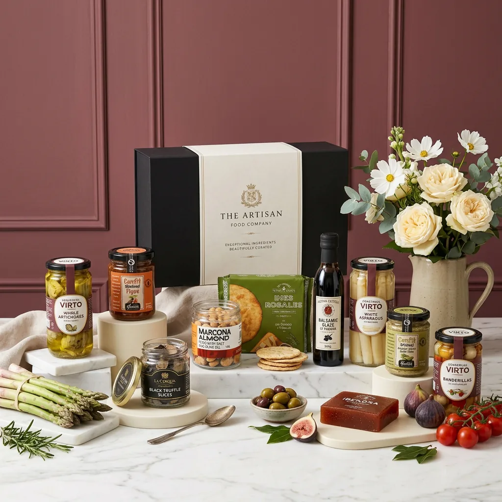 Artisan Vegetarian Hamper - Vegetarian Gift artisan_vegetarian_hamper_with_preserved_vegetables,_jam_and_truffle