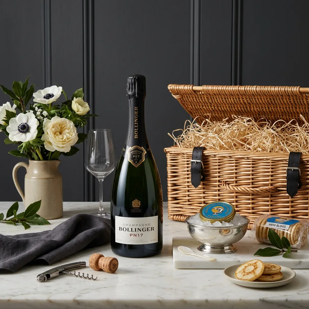 Bollinger and Caviar Gift - Caviar Gift Box bollinger_and_caviar_gift_with_wine,_caviar_and_blinis
