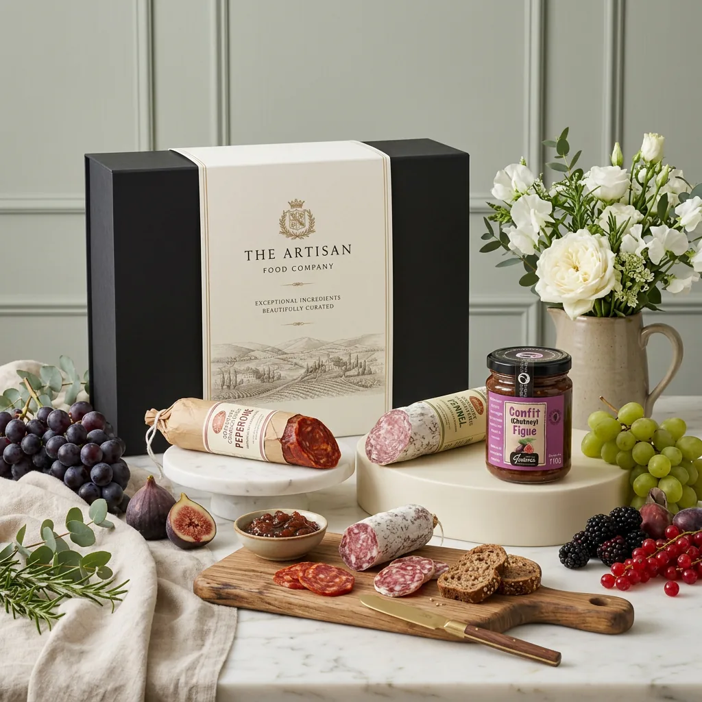 British Charcuterie Gift Hamper - British Charcuterie Gift british_charcuterie_gift_hamper_with_british_somerset_charcuterie