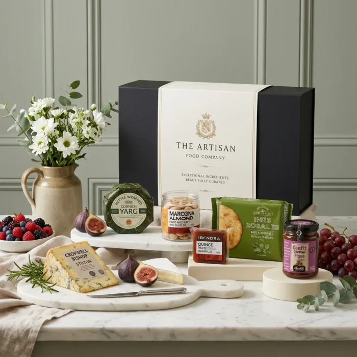british_cheese_and_chutney_hamper_with_british_cheese,_membrillo_and_crackers