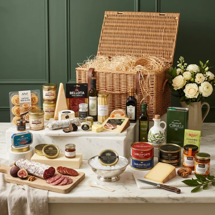 collector's_gourmet_trunk_with_caviar,_blinis_and_foie_gras