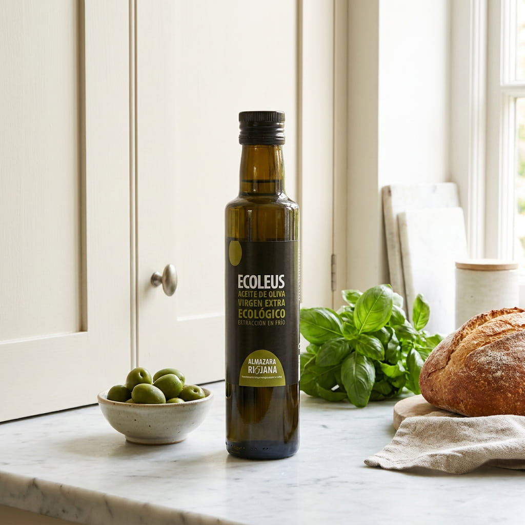 ECOLEUS Organic Rioja Olive Oil 250ml organic_rioja_olive_oil_by_ecoleus,_d.o.p._rioja_extra_virgin,_250ml_bottle