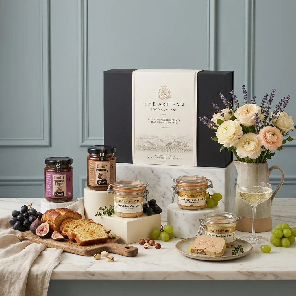 Foie Gras Taster Hamper - Foie Gras Gift foie_gras_taster_hamper_with_foie_gras_and_chutney