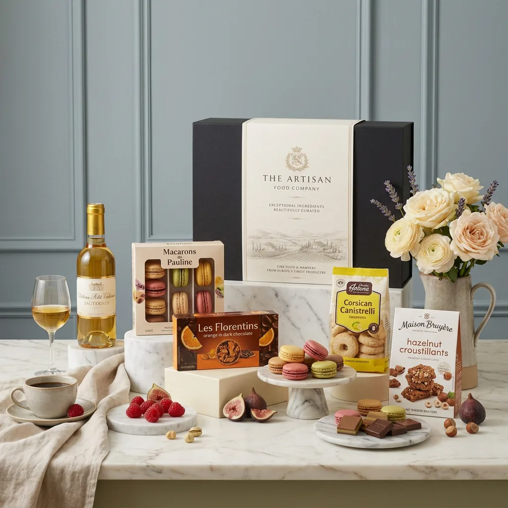 French Sweet And Sauternes Hamper - French Gift french_sweet_and_sauternes_hamper