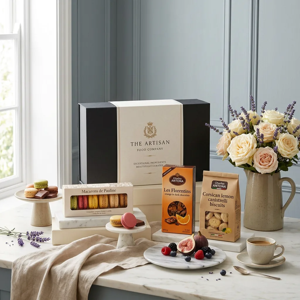 French Sweet Hamper - French Gift french_sweet_hamper