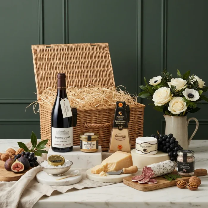 gourmet_and_wine_hamper_with_wine,_caviar_and_foie_gras