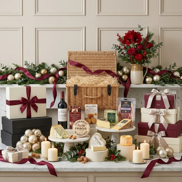 grand_christmas_cheeseboard_and_wine_hamper_with_wine,_foie_gras_and_crackers