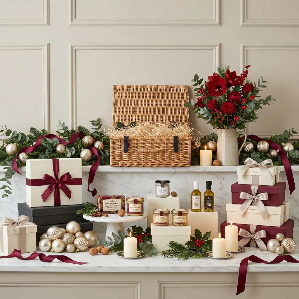 Grand Christmas Gourmet Hamper - Christmas Gift grand_christmas_gourmet_hamper_with_foie_gras_and_truffle