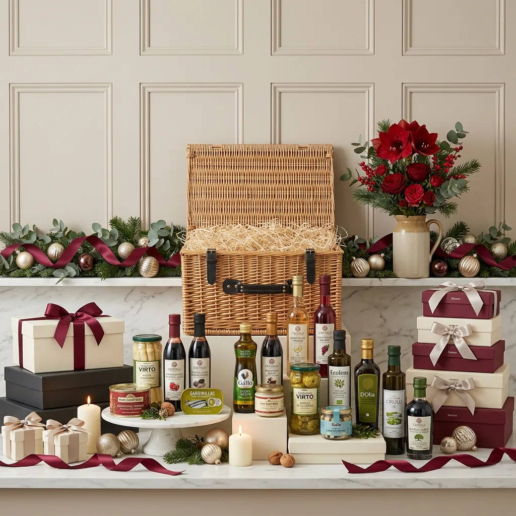 Grand Christmas Sweet Hamper - Christmas Gift grand_christmas_sweet_hamper_with_honey,_biscuits_and_chocolate
