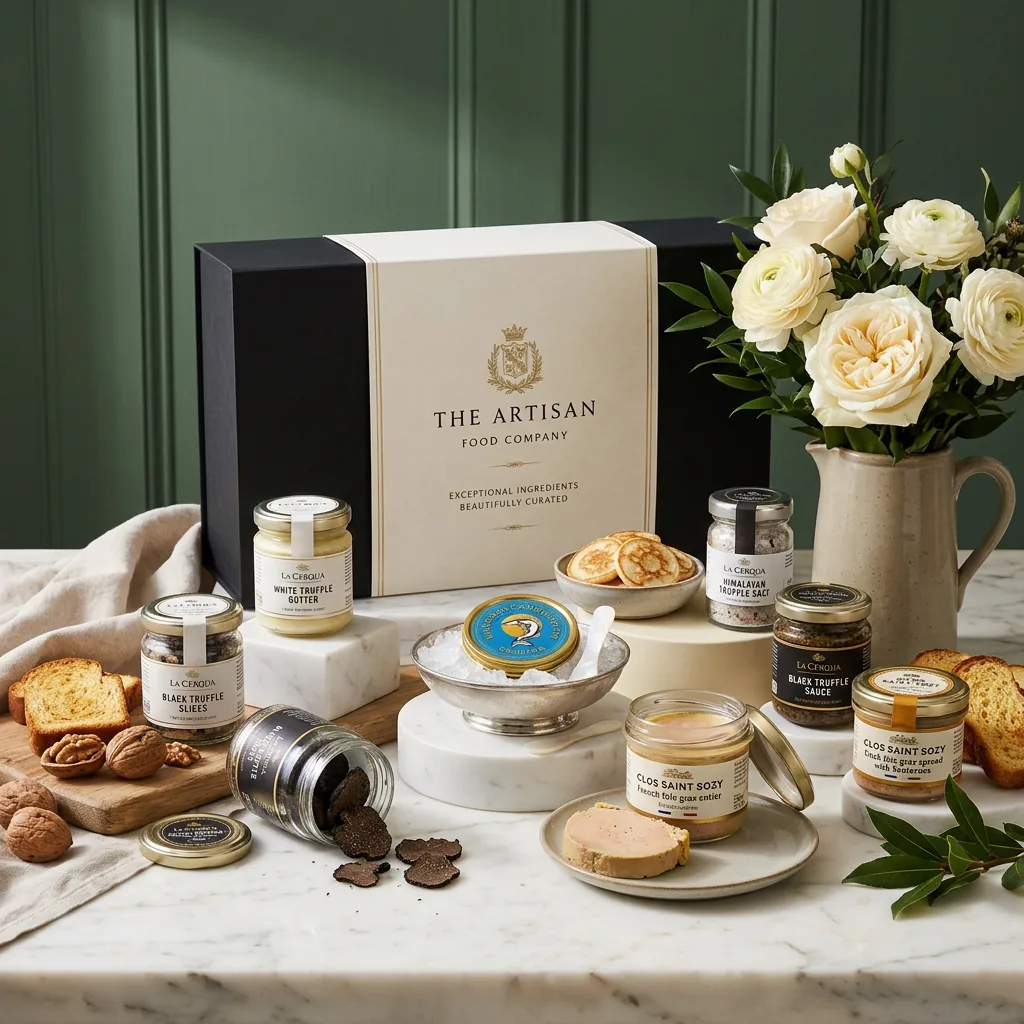 Grand Gourmet Trio Hamper - Gourmet Gift grand_gourmet_trio_hamper_with_caviar,_foie_gras_and_truffle