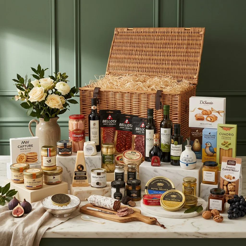 Grand Gourmet Trunk - Gourmet Gift grand_gourmet_trunk_with_caviar,_blinis_and_foie_gras