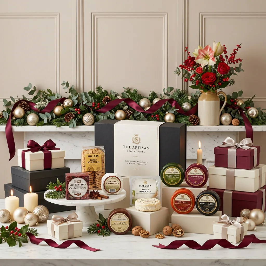 Great Christmas Cheeseboard Hamper - Christmas Gift great_christmas_cheeseboard_hamper_with_foie_gras,_crackers_and_cheese