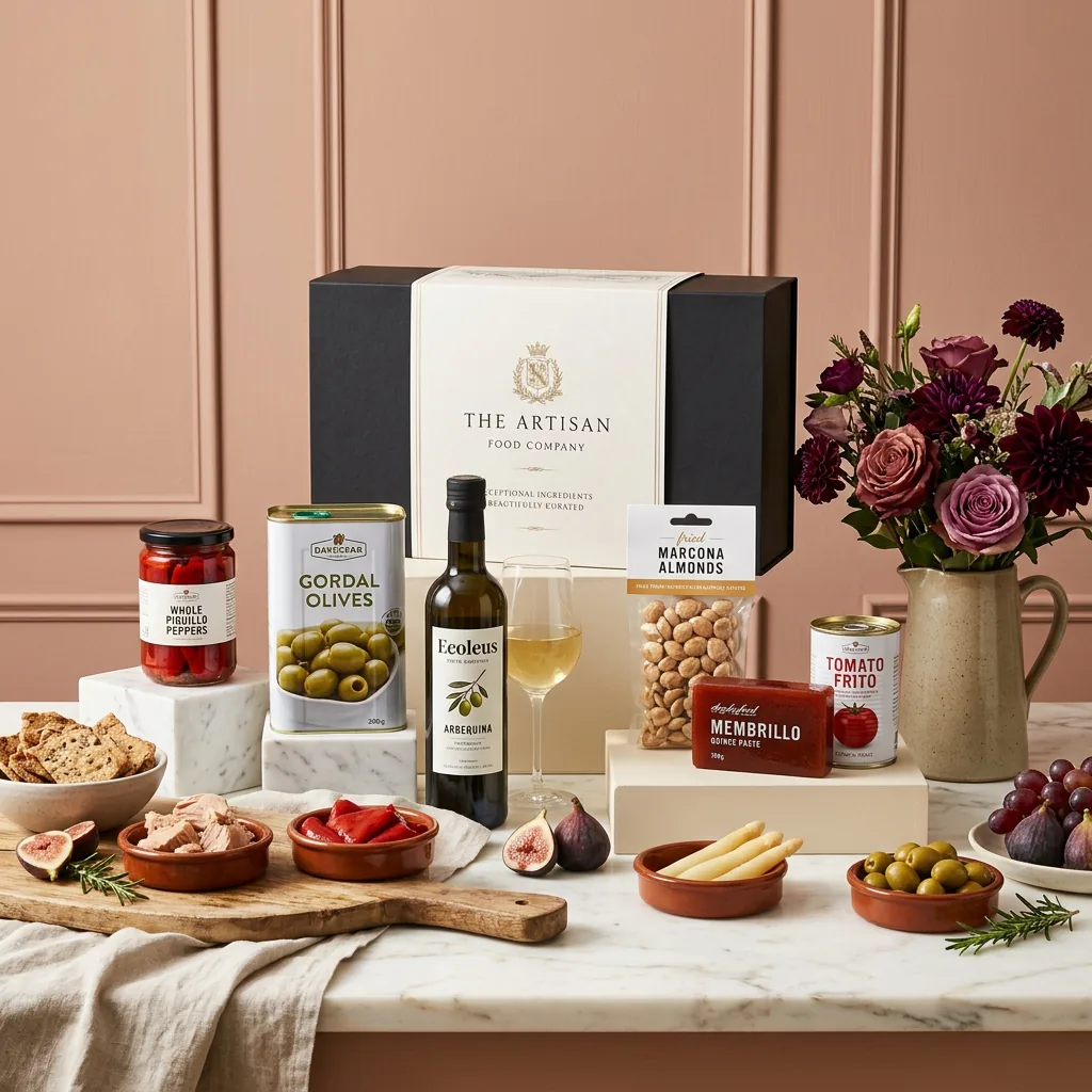 Great Spanish Deli And Wine Hamper - Spanish Gift great_spanish_deli_and_wine_hamper