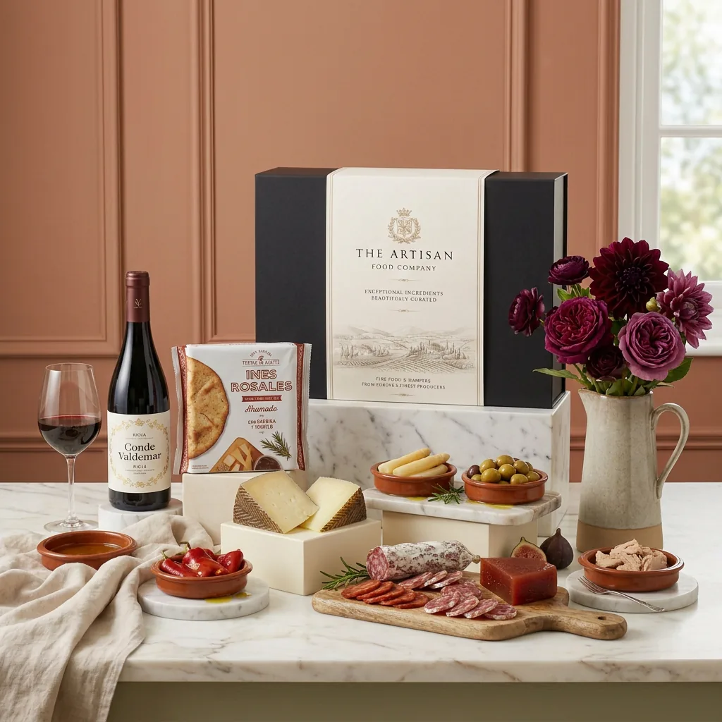 Great Spanish Feast And Wine Hamper - Spanish Gift great_spanish_feast_and_wine_hamper