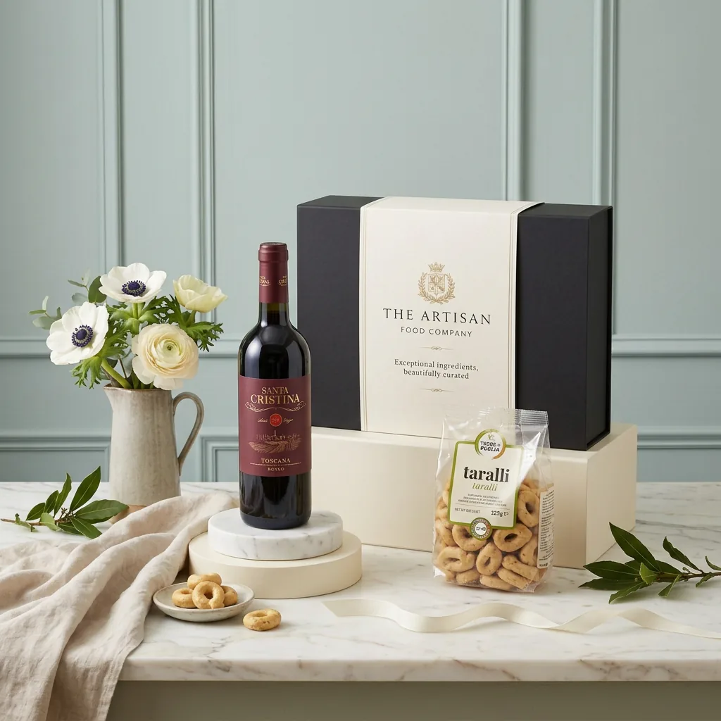 Half Bottle Red Wine Gift - Wine Gift Box half_bottle_red_wine_gift_with_wine_and_crackers