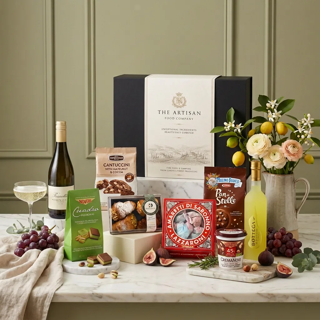 Italian Dolci And Frizzante Hamper - Italian Gift italian_dolci_and_frizzante_hamper
