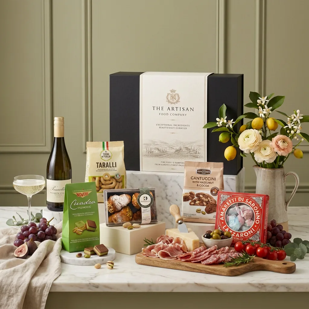 Italian Sweet And Savoury Hamper - Italian Gift italian_sweet_and_savoury_hamper