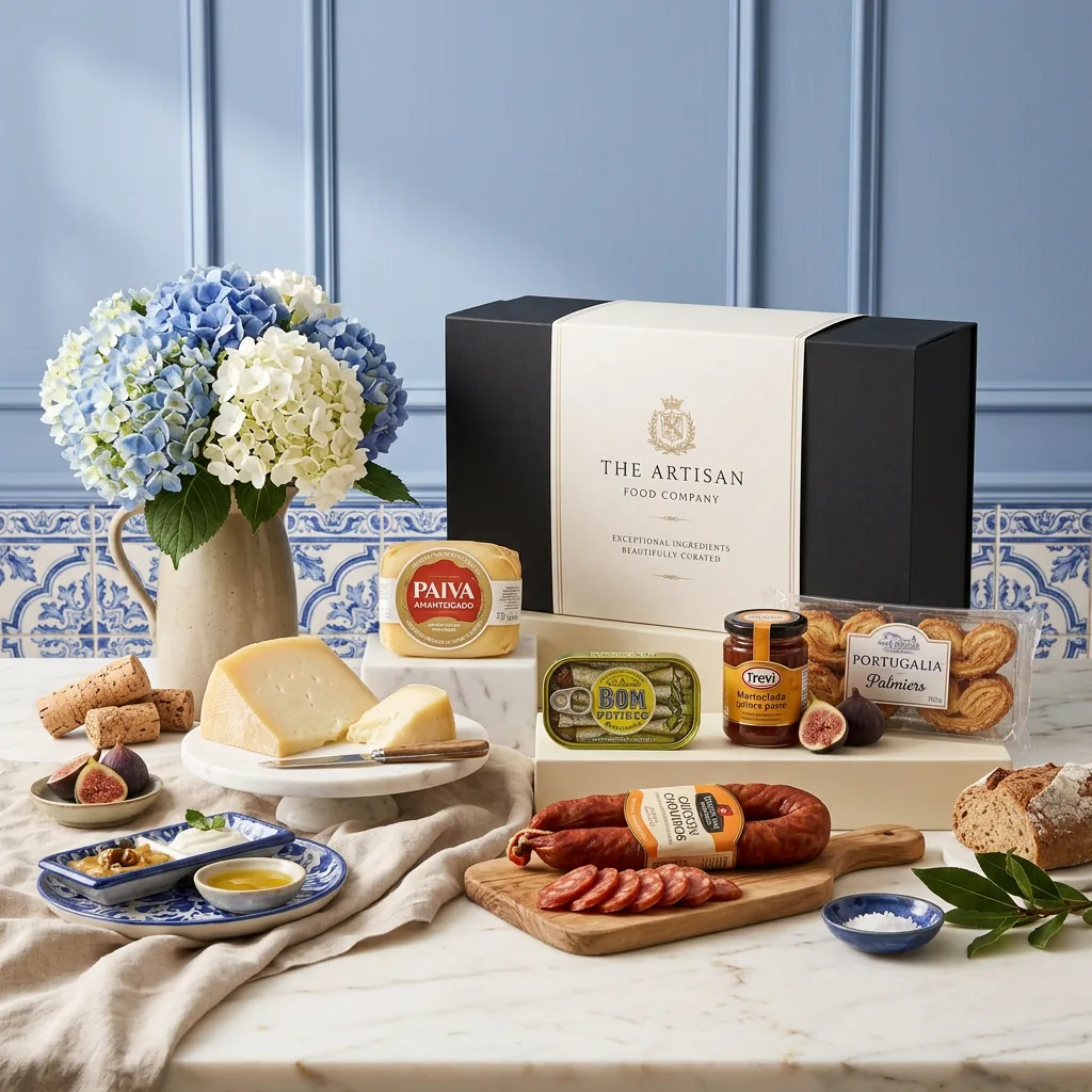 Lisboa Portuguese Hamper - Portuguese Gift lisboa_portuguese_hamper_with_cheese,_charcuterie_and_tinned_fish