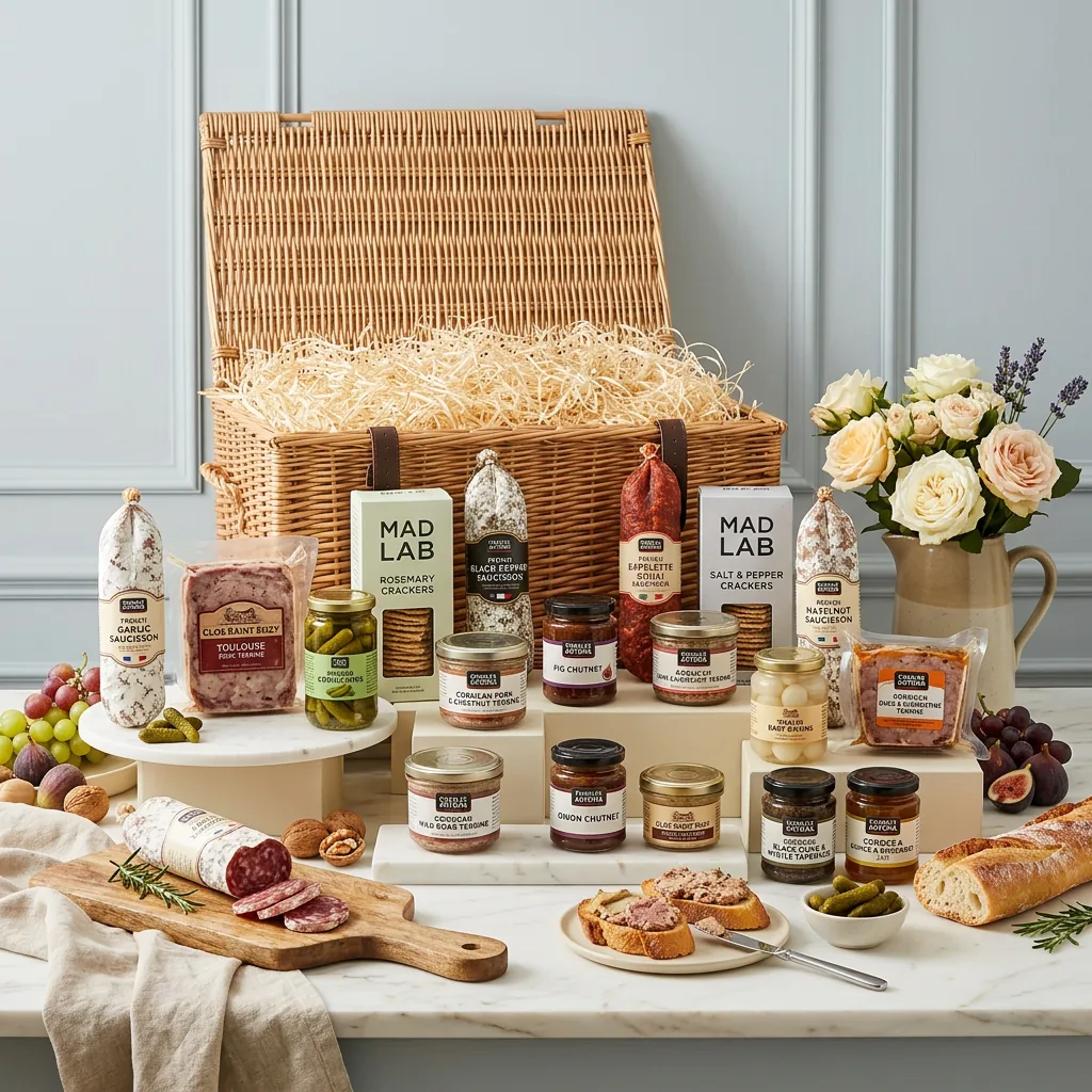 Luxury French Charcuterie Hamper - French Gift luxury_french_charcuterie_hamper