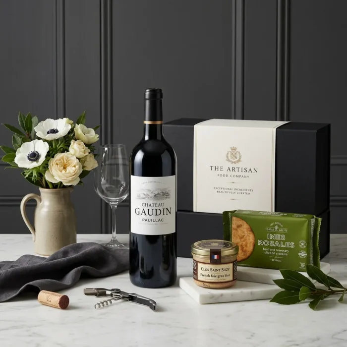 pauillac_and_foie_gras_gift_with_wine,_foie_gras_and_crackers