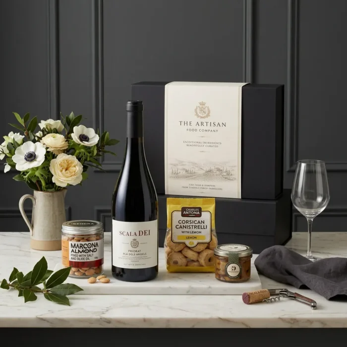 priorat_rose_and_almonds_gift_with_wine,_almonds_and_biscuits