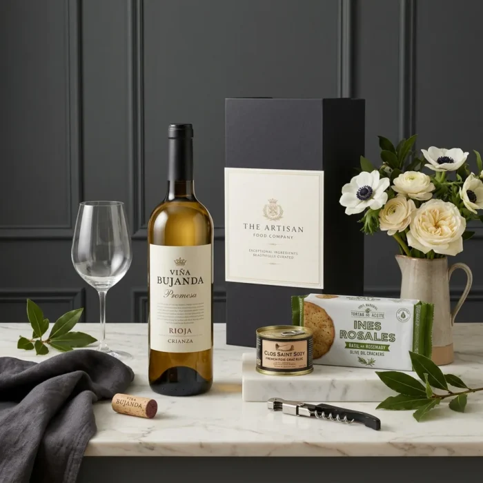 rioja_and_foie_gras_gift_with_wine,_foie_gras_and_crackers