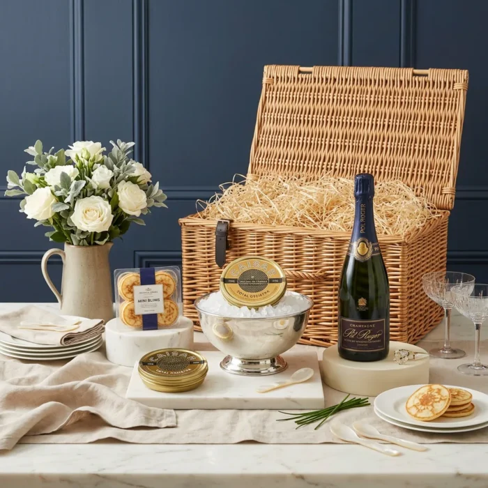royal_oscietra_caviar_and_pol_roger_hamper_250g_with_caviar,_blinis_and_wine