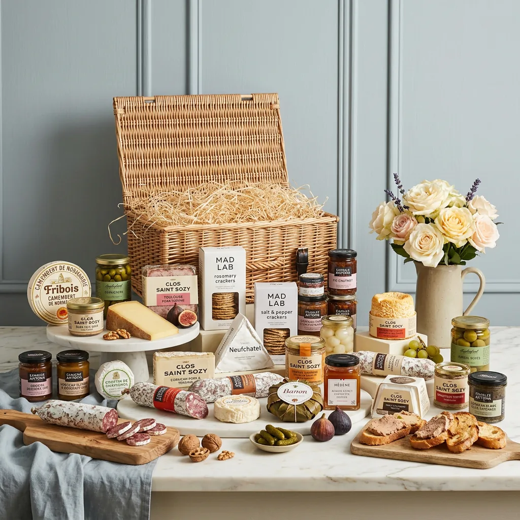 Ultimate French Cheese And Charcuterie Hamper - French Gift ultimate_french_cheese_and_charcuterie_hamper
