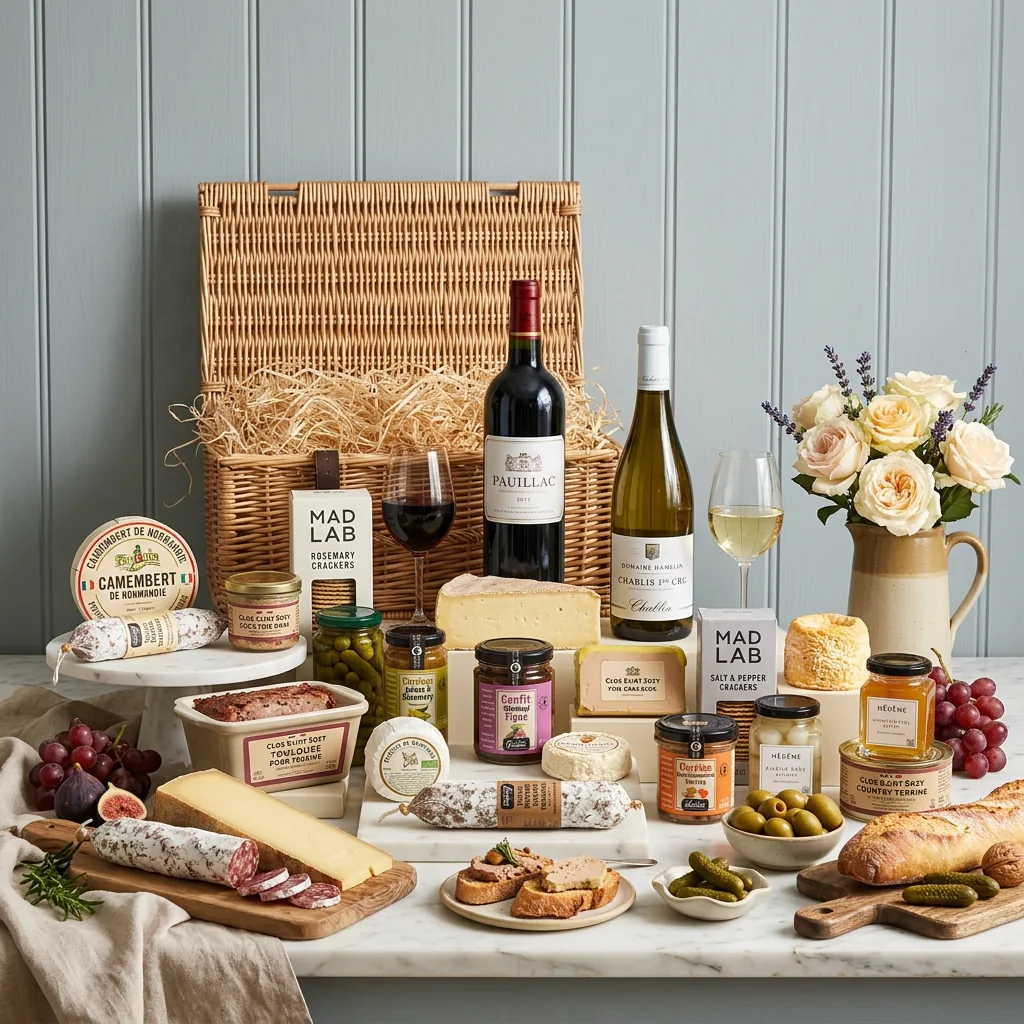 Ultimate French Cheese Charcuterie And Wine - French Gift ultimate_french_cheese_charcuterie_and_wine
