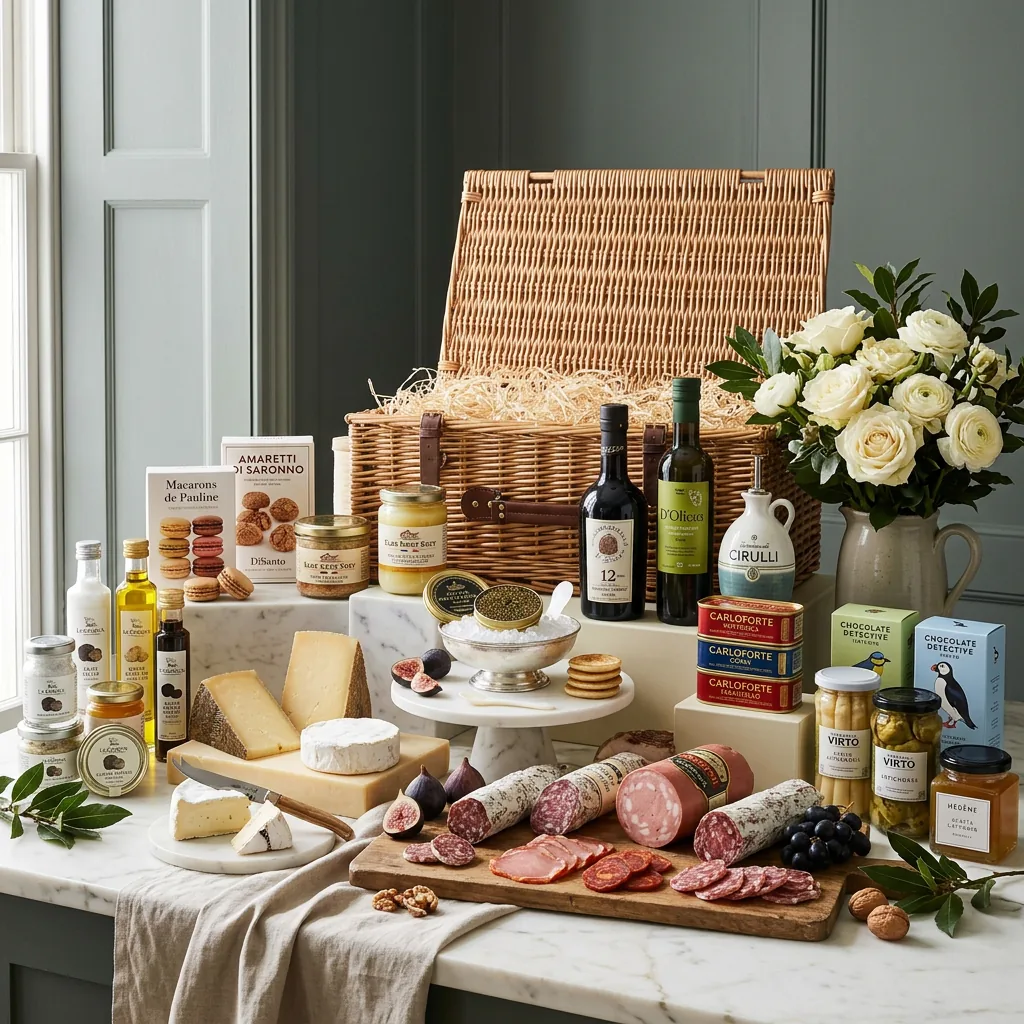Ultimate Gourmet Hamper - Gourmet Gift ultimate_gourmet_hamper_with_caviar,_blinis_and_foie_gras