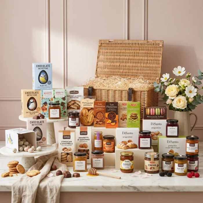 ultimate_sweet_hamper_with_chocolate,_biscuits_and_honey