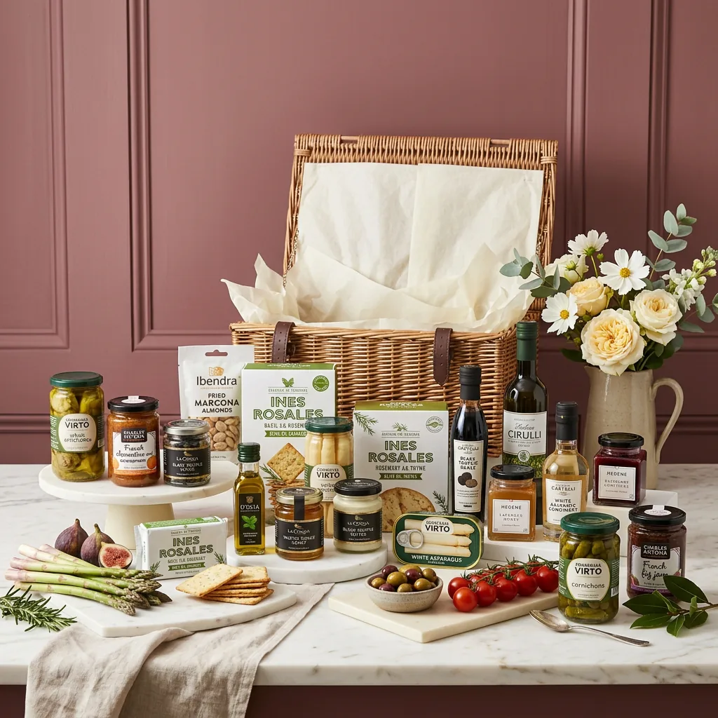 Ultimate Vegetarian Hamper - Vegetarian Gift ultimate_vegetarian_hamper_with_preserved_vegetables,_jam_and_truffle